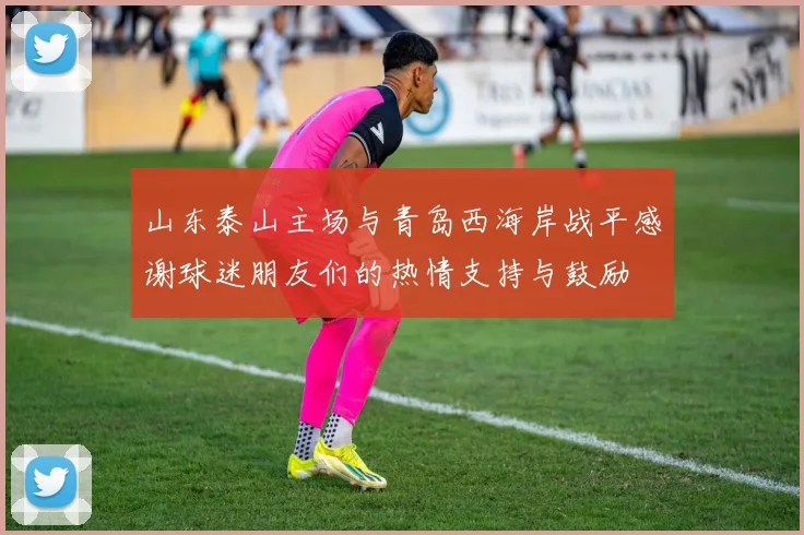 山东泰山主场与青岛西海岸战平感谢球迷朋友们的热情支持与鼓励